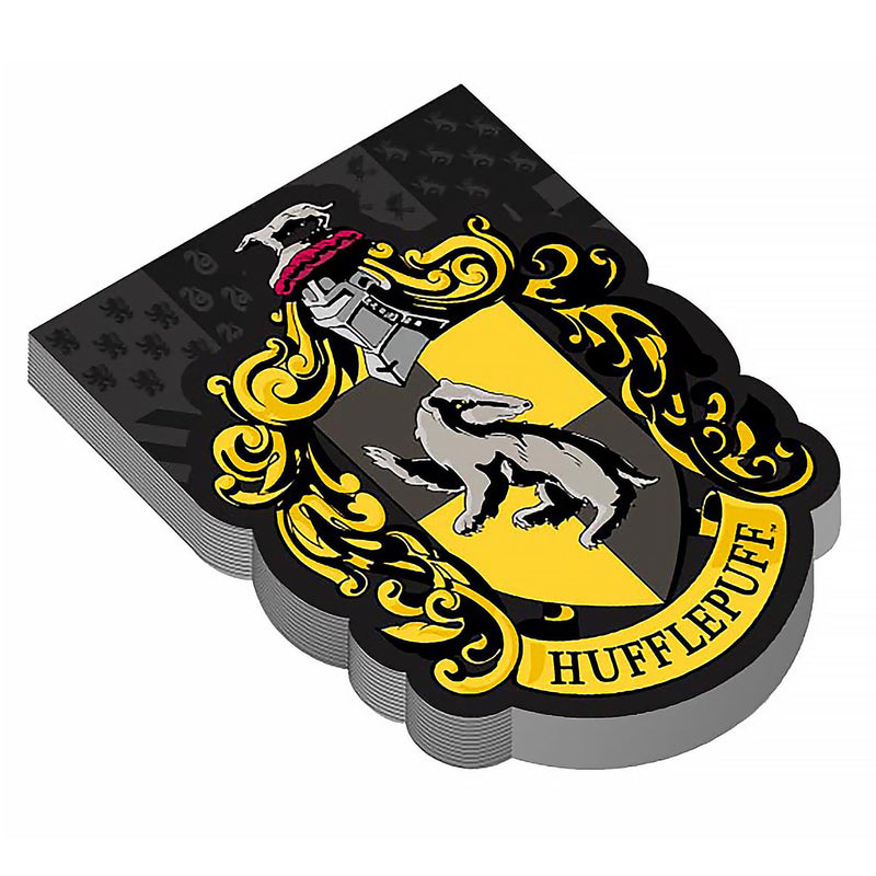 Harry Potter Hogwarts House Hufflepuff Logo Notepad