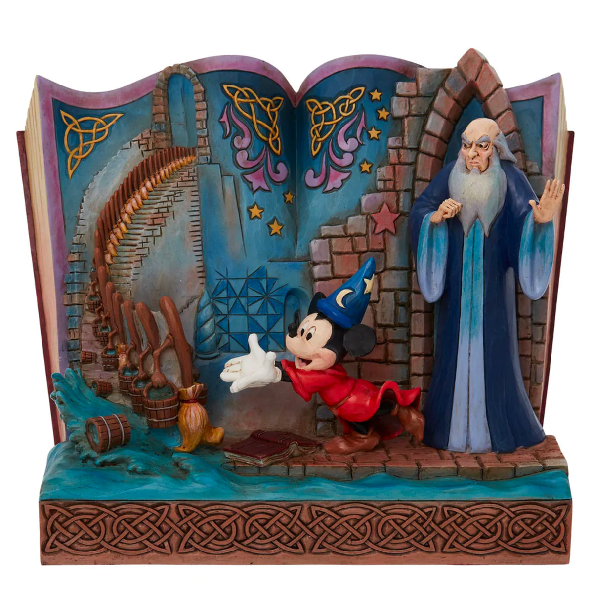 Disney Traditions - Sorcerer Mickey Story Book&quot;A Lesson Learned&quot;