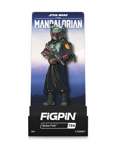 FiGPiN - Star Wars The Mandalorian Boba Fett #734 - The Pink a la Mode - Figpin - The Pink a la Mode
