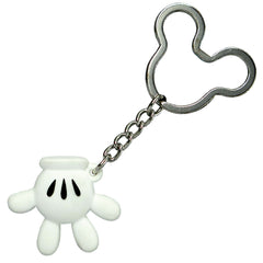 Disney Mickey Mouse Hand/Glove Icon Ball Keychain/Bag Charm