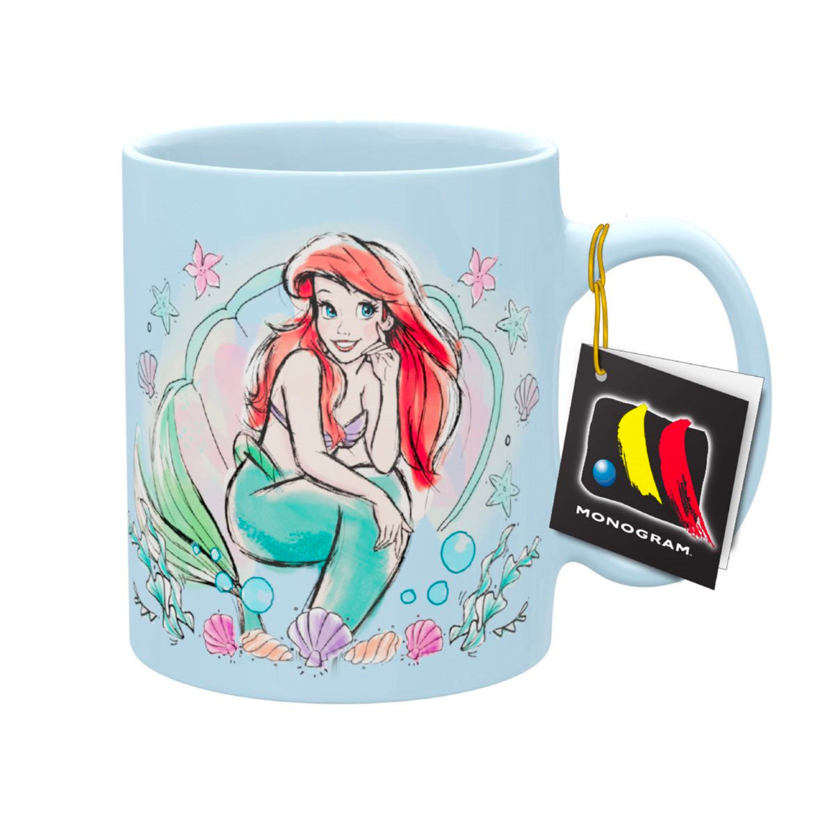 The Little Mermaid Ariel Pearlized 11oz Ceramic Mug