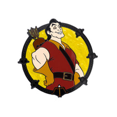 Disney Iconic Villains Series Gaston 3" Collectible Pin Limited Edition 300