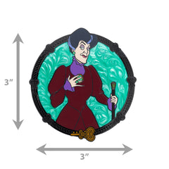 Disney Iconic Villains Series Lady Tremaine 3" Collectible Pin Limited Edition 300