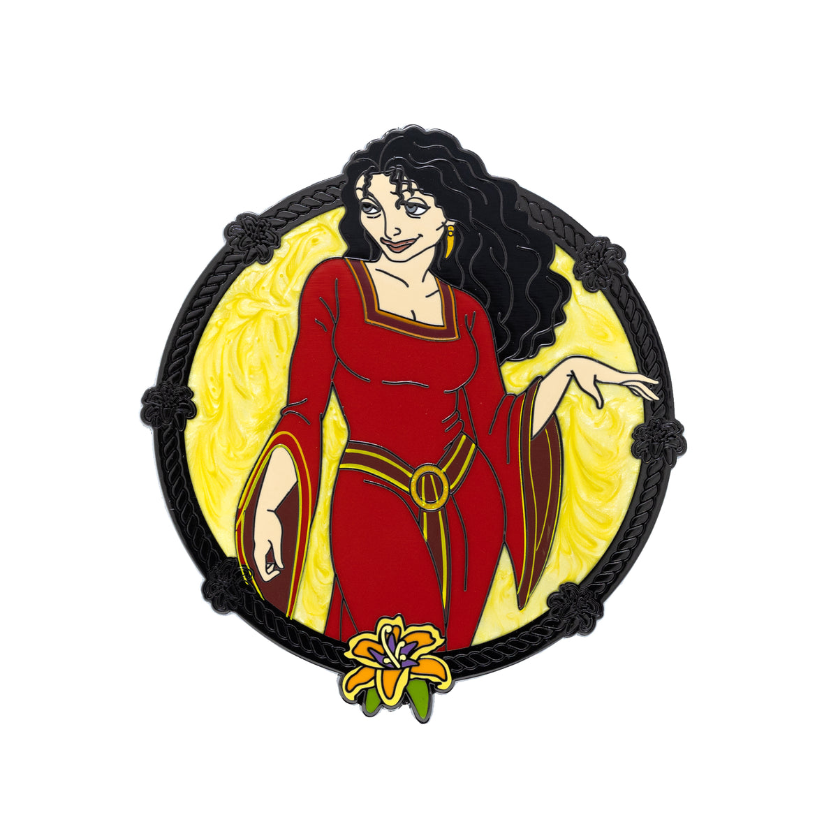 Disney Iconic Villains Series Mother Gothel 3" Collectible Pin Limited Edition 300