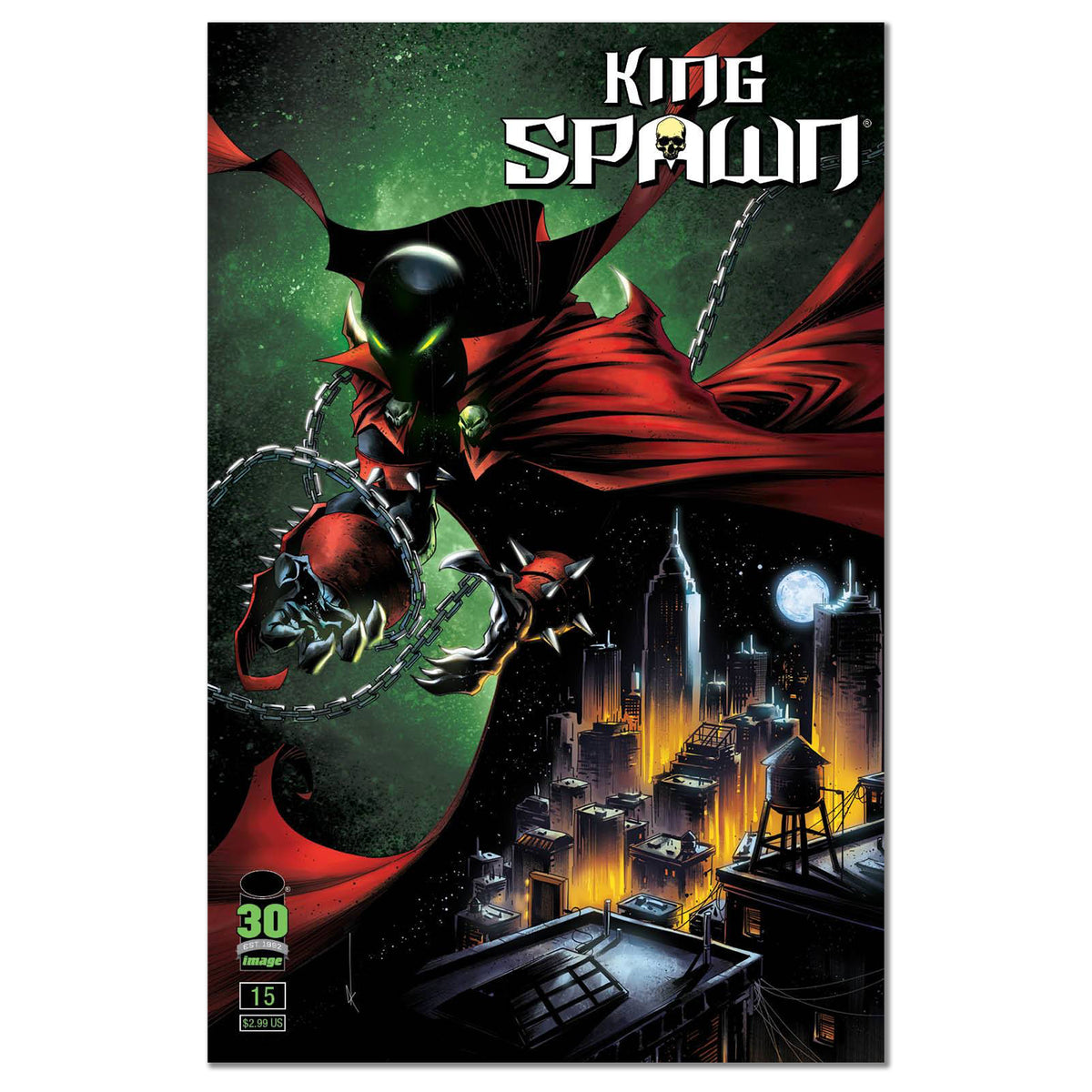 King Spawn #15 Cover Variant KEANE FINALSALE