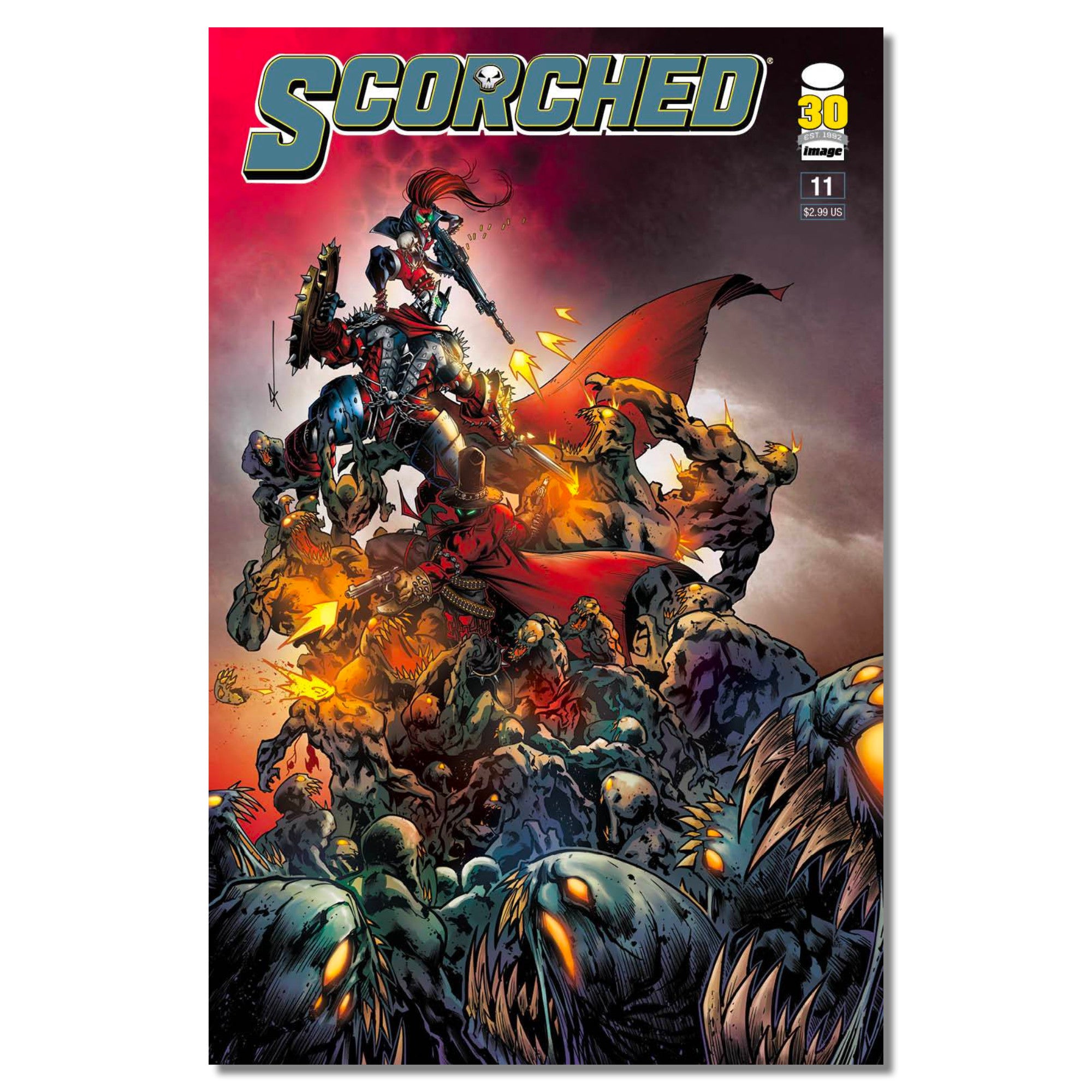 Spawn Scorched #11 Cover B Keane FINALSALE