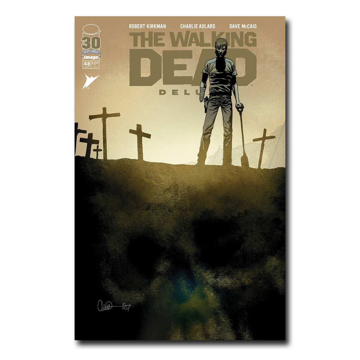 The Walking Dead Deluxe #48 Cover B ADLARD & MCCAIG FINALSALE