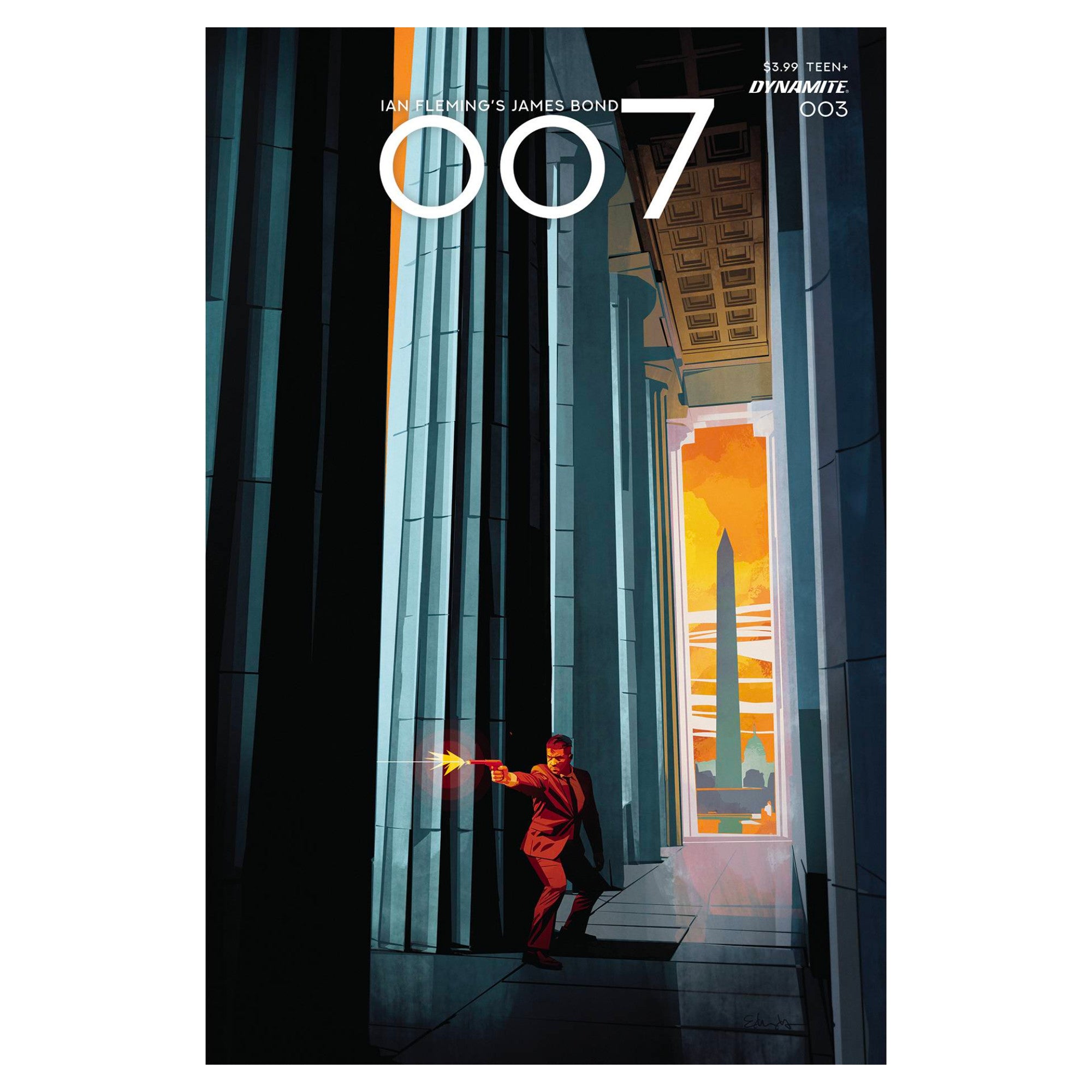 007 #3 Cover A  Edwards FINALSALE