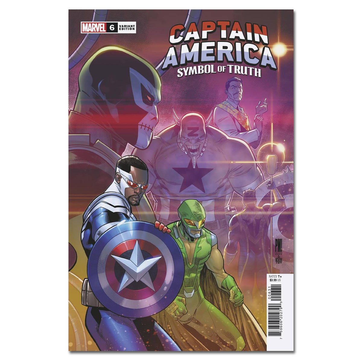 Captain America Symbol of Truth #6 Cover Variant MEDINA FINALSALE