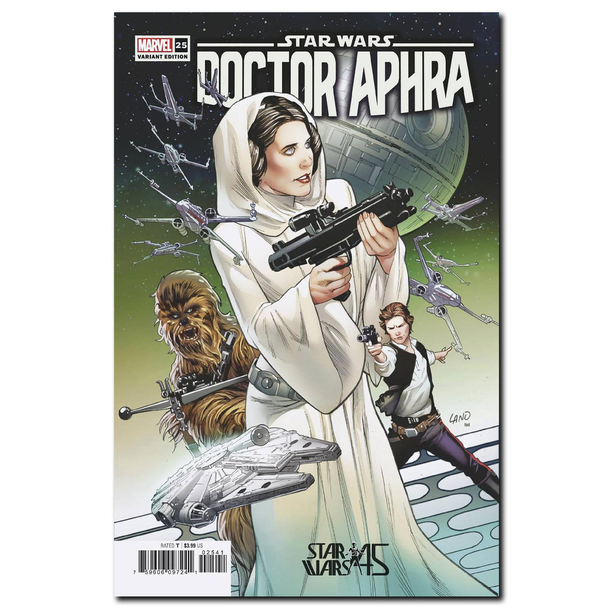 Star Wars Doctor Aphra #25 Cover Variant LAND FINALSALE