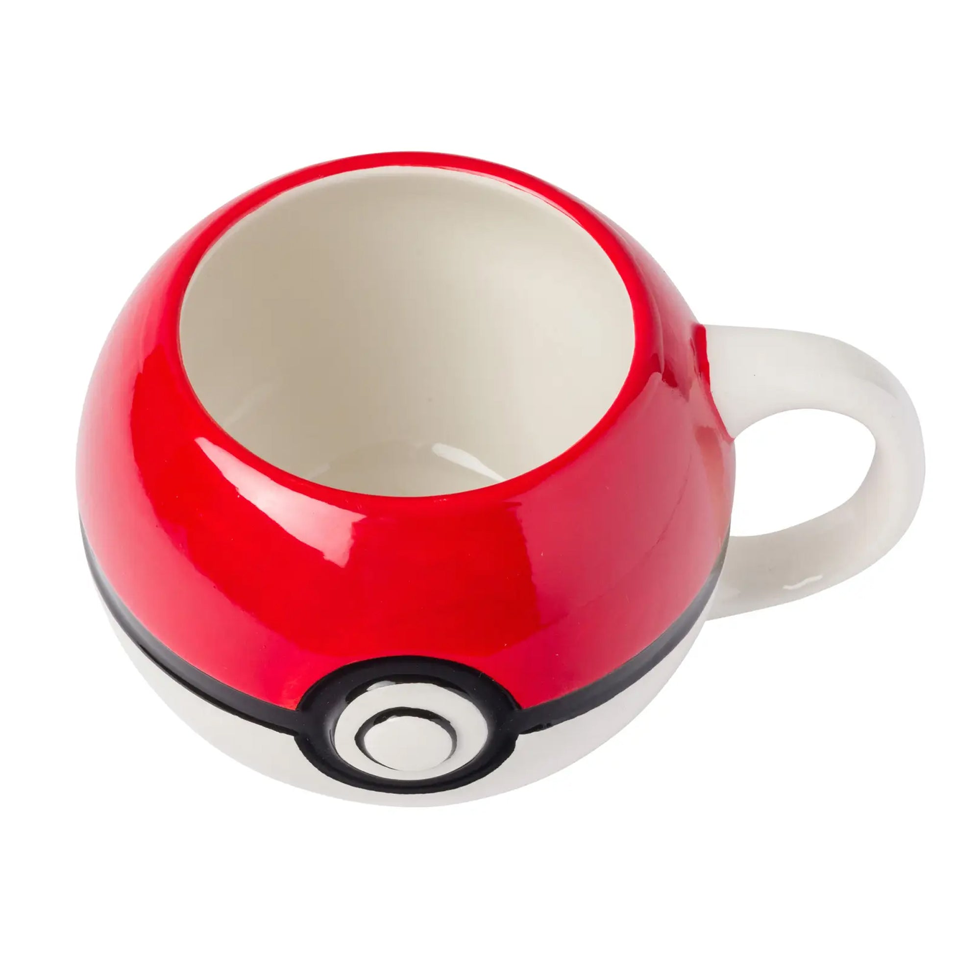Pokemon Pokeball 20oz Ceramic Sculpted Mug