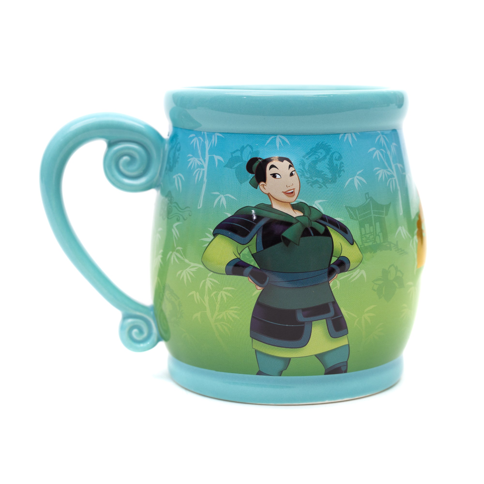 Disney Princess Stories Series Mulan Ceramic Relief Mug 19oz