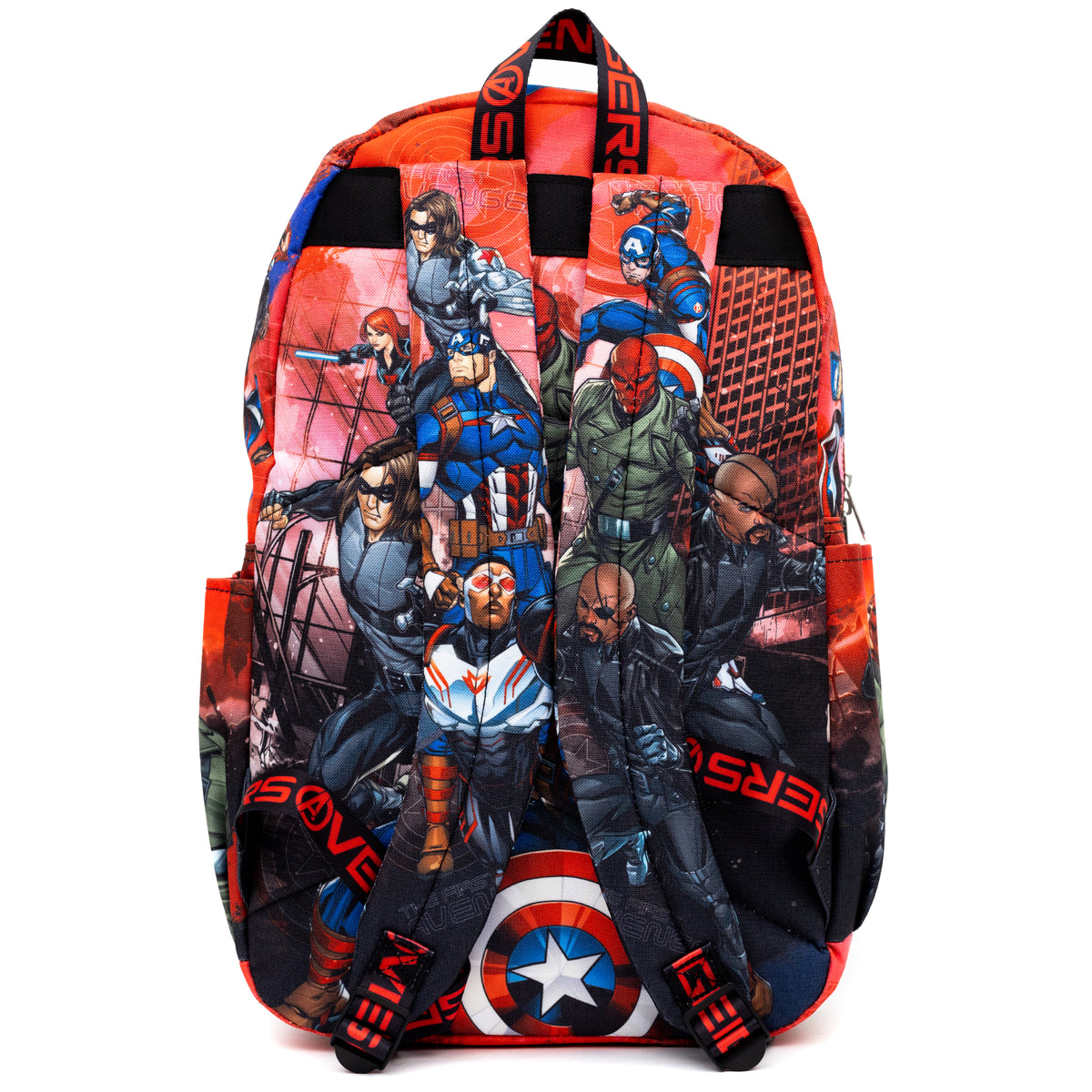 Marvel Captain America Avengers 17&quot; Full Size Nylon Backpack
