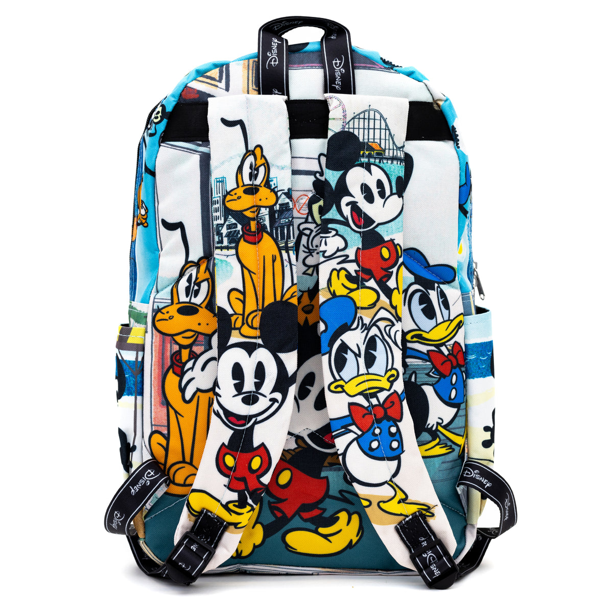 Disney Mickey and Friends 17&quot; Full Size Nylon Backpack