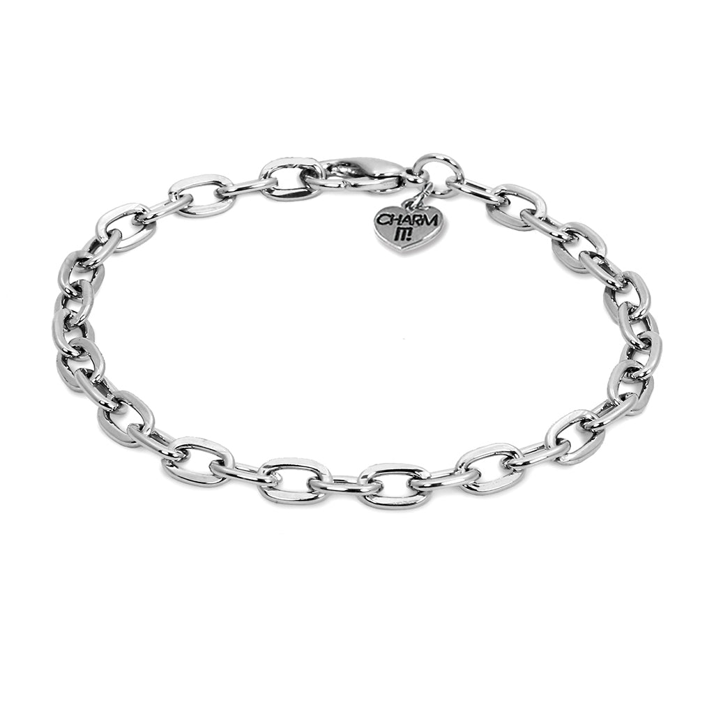 CHARM IT! - Starter Charm Chain Bracelet Silver