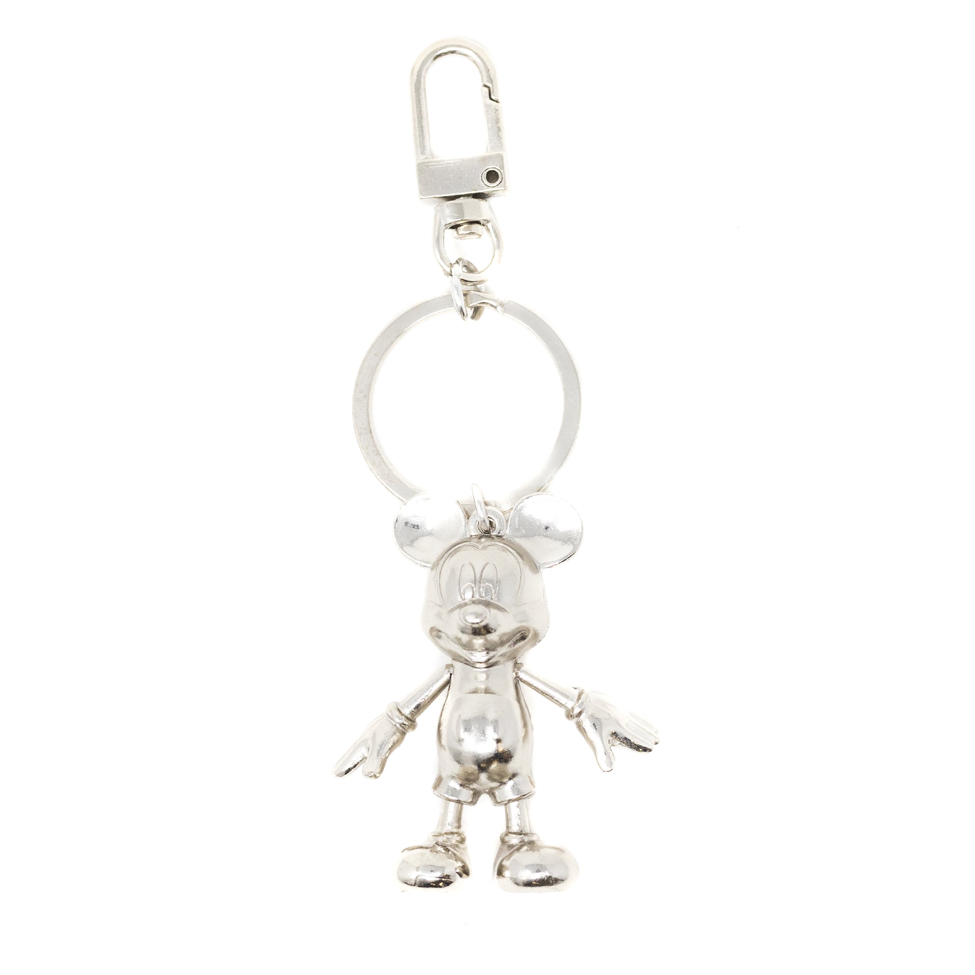Disney Mickey Mouse Birthstone Keychain/Bag Charm June - Pearl