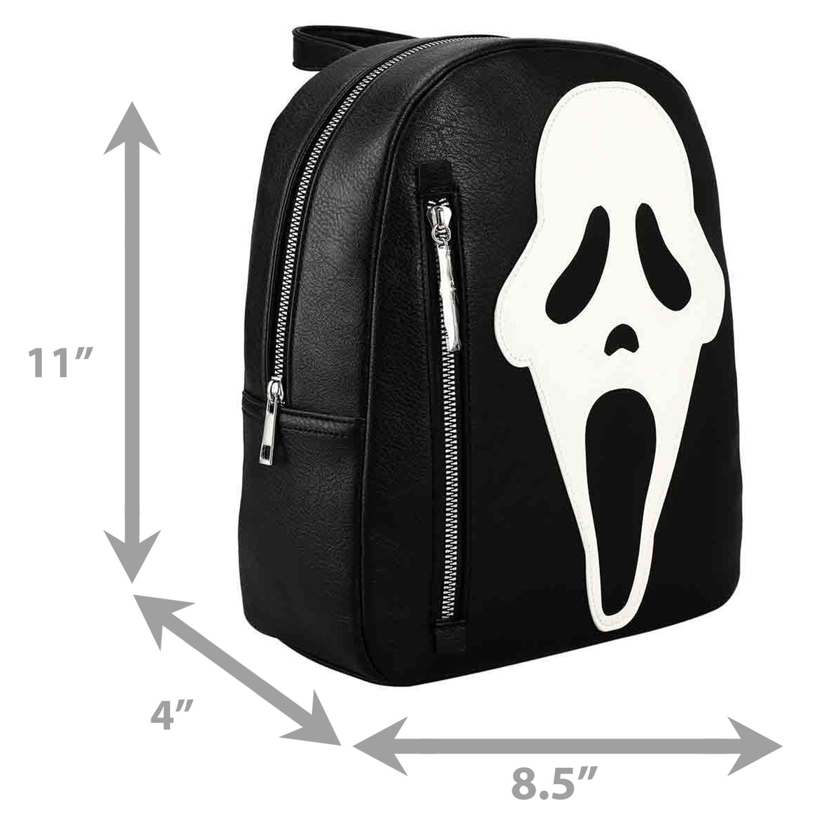 Scream Ghost Face Glow in the Dark Mini Backpack