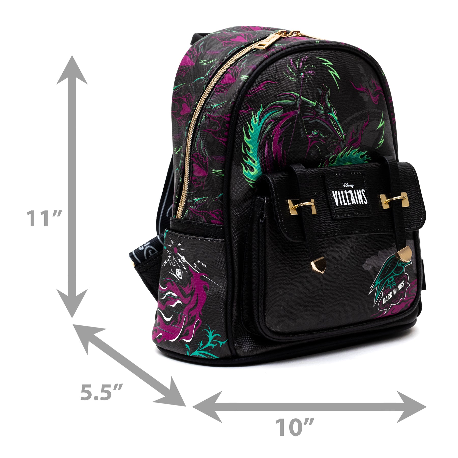 Disney Loungefly Limited Edition Maleficent Dragon Mini Backpack
