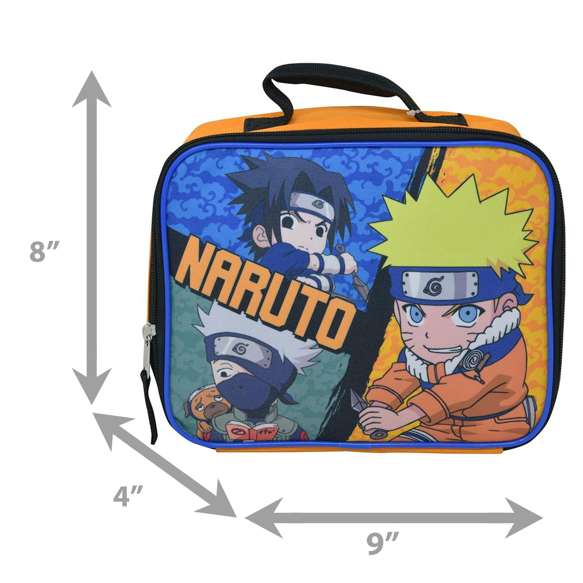 Naruto Insulated Lunch Tote - FINAL SALE