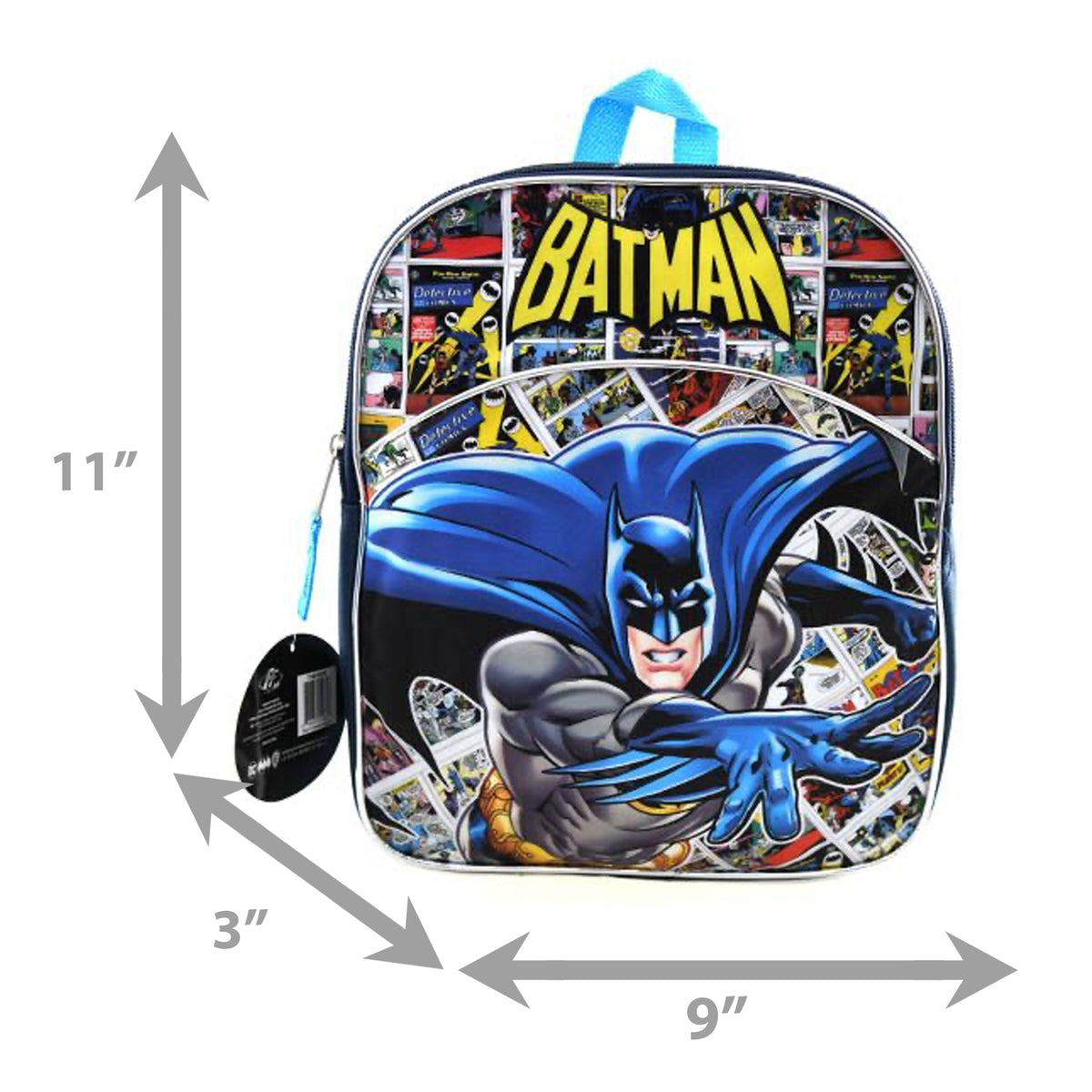 DC Comics Batman Toddler/Child 11&quot; Nylon Backpack - FINAL SALE