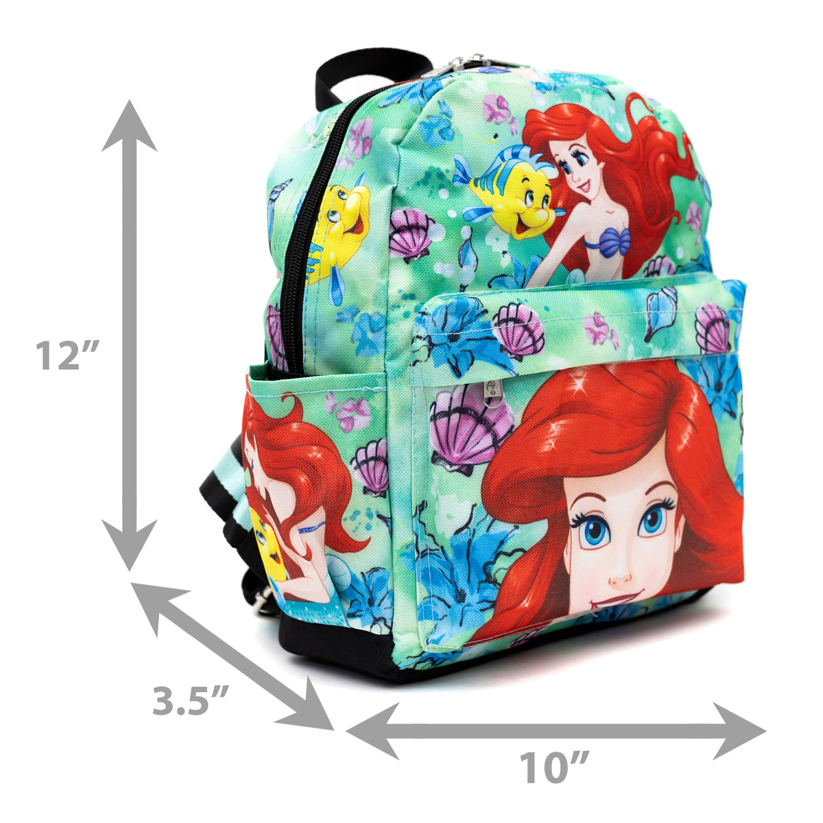 Disney The Little Mermaid Ariel 12&quot; Mini Nylon Backpack