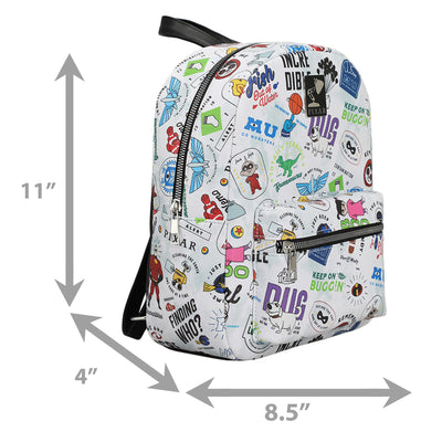 Disney Pixar Icon Toss AOP Mini Backpack