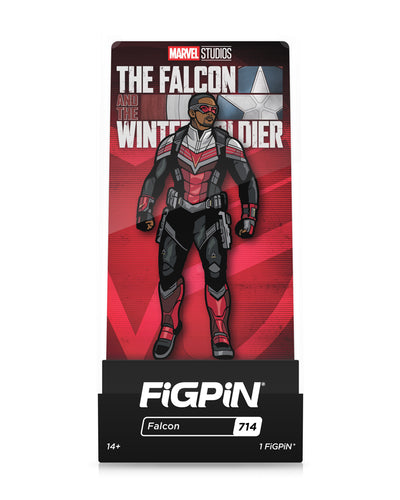 FiGPiN - Marvel The Falcon and the Winter Solider Falcon #714 - The Pink a la Mode - Figpin - The Pink a la Mode