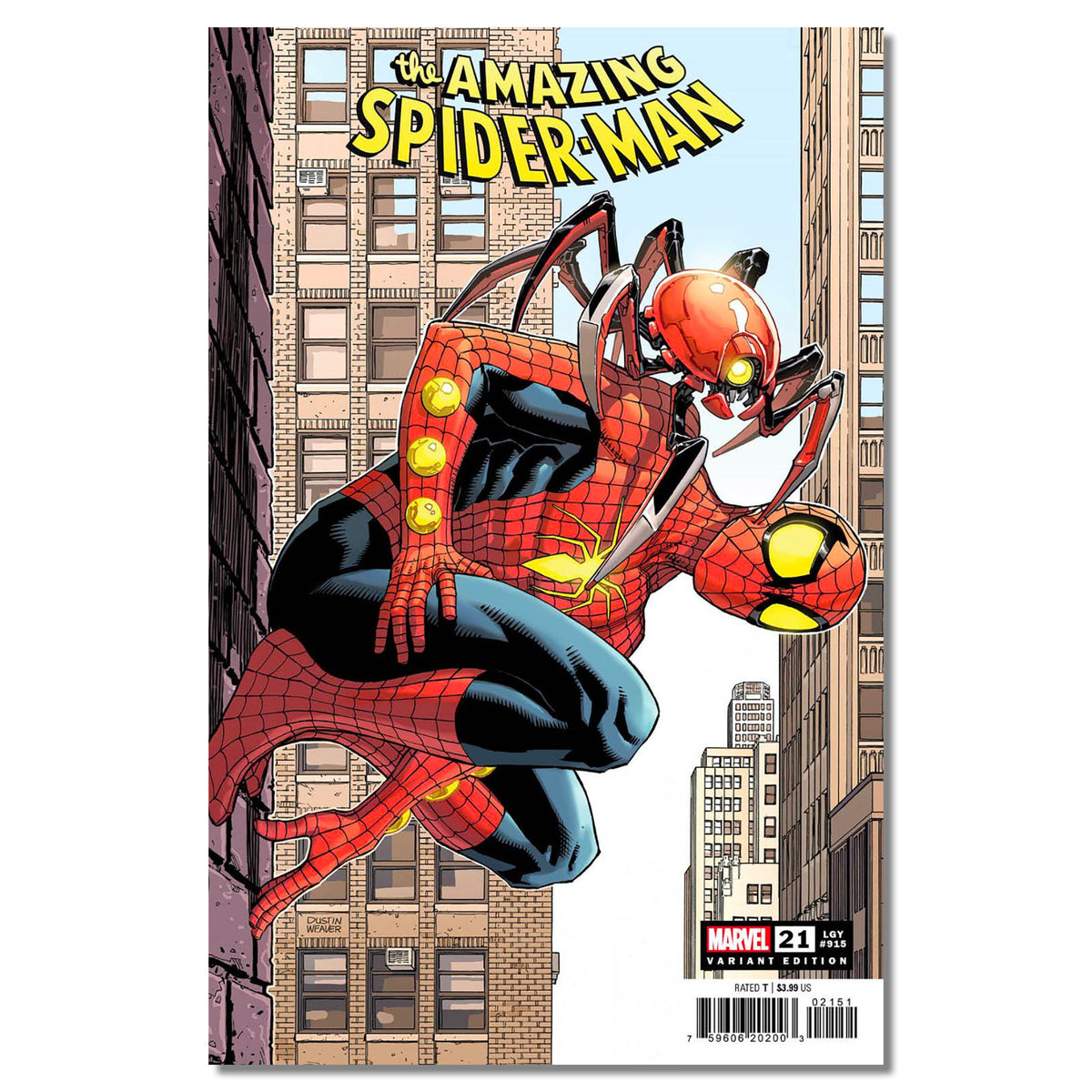 Amazing Spider-Man #21 1:25 Dustin Weaver Variant FINALSALE