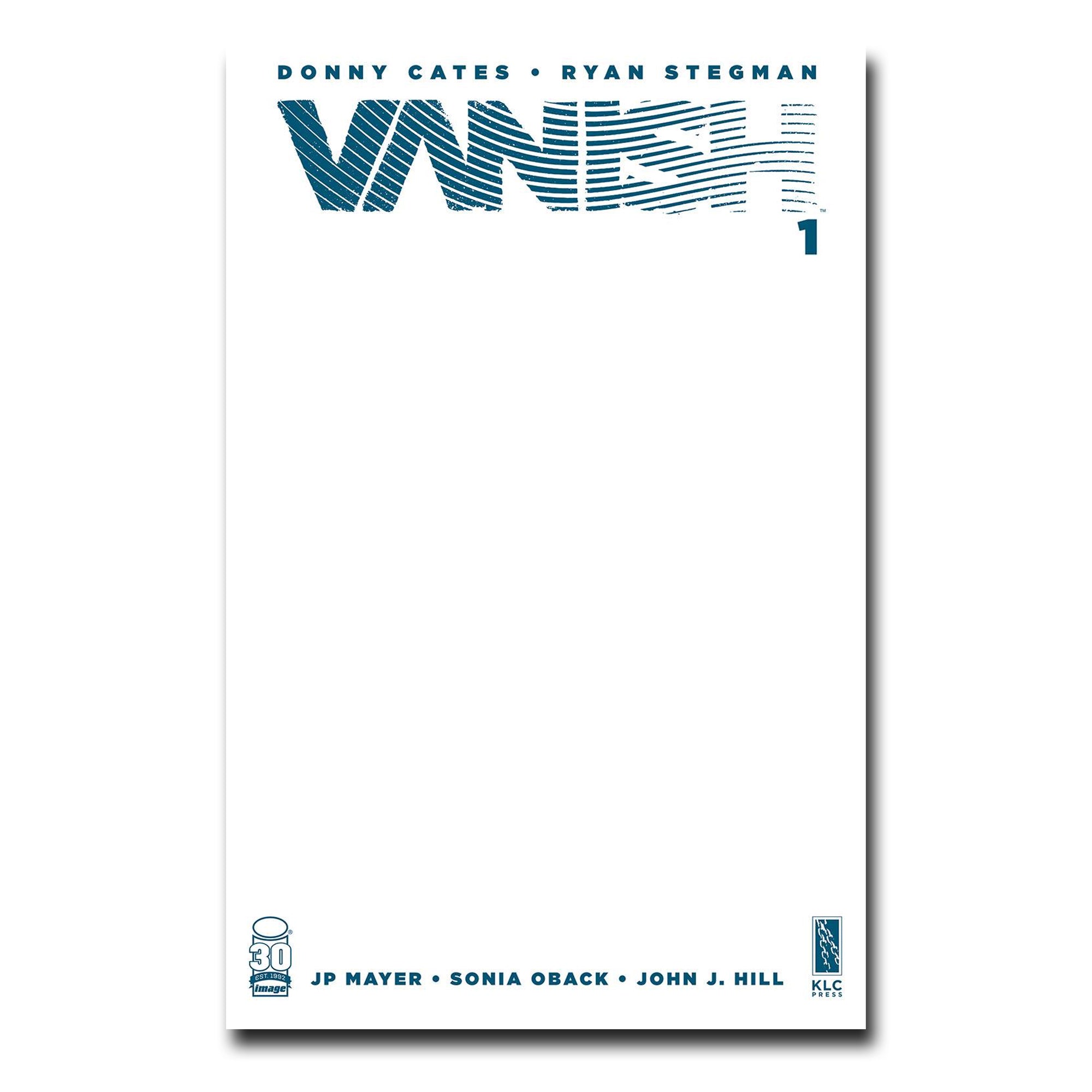 Vanish #1 Cover C BLANK SKETCH FINALSALE