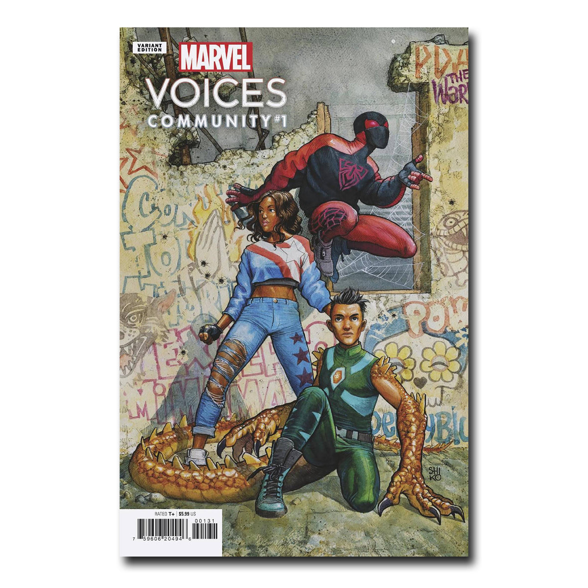 Marvel Voices Community #1 Cover Variant SHIKO FINALSALE