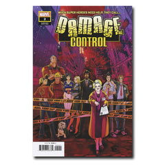 Damage Control #2 (of 5) Cover Variant SUPERLOG FINALSALE