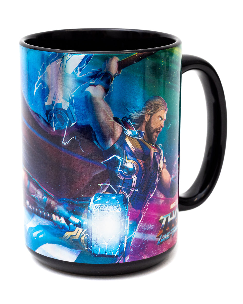 Marvel Thor Love and Thunder 15.7 fl oz Holographic Mug - FINAL SALE