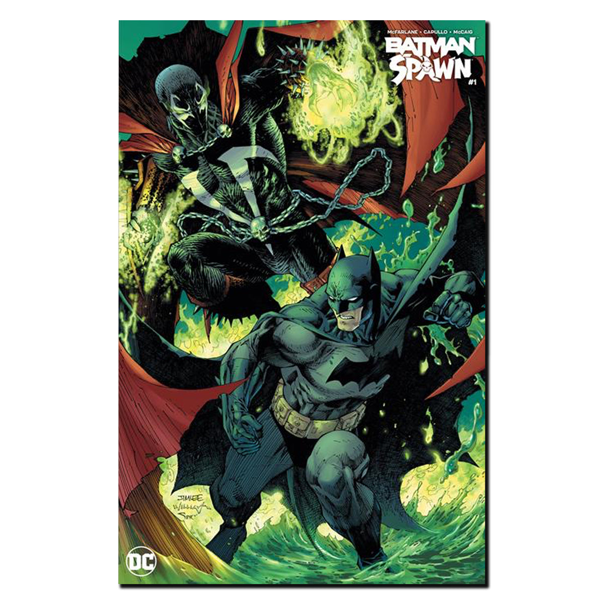 Batman Spawn #1 Cover G LEE FINALSALE
