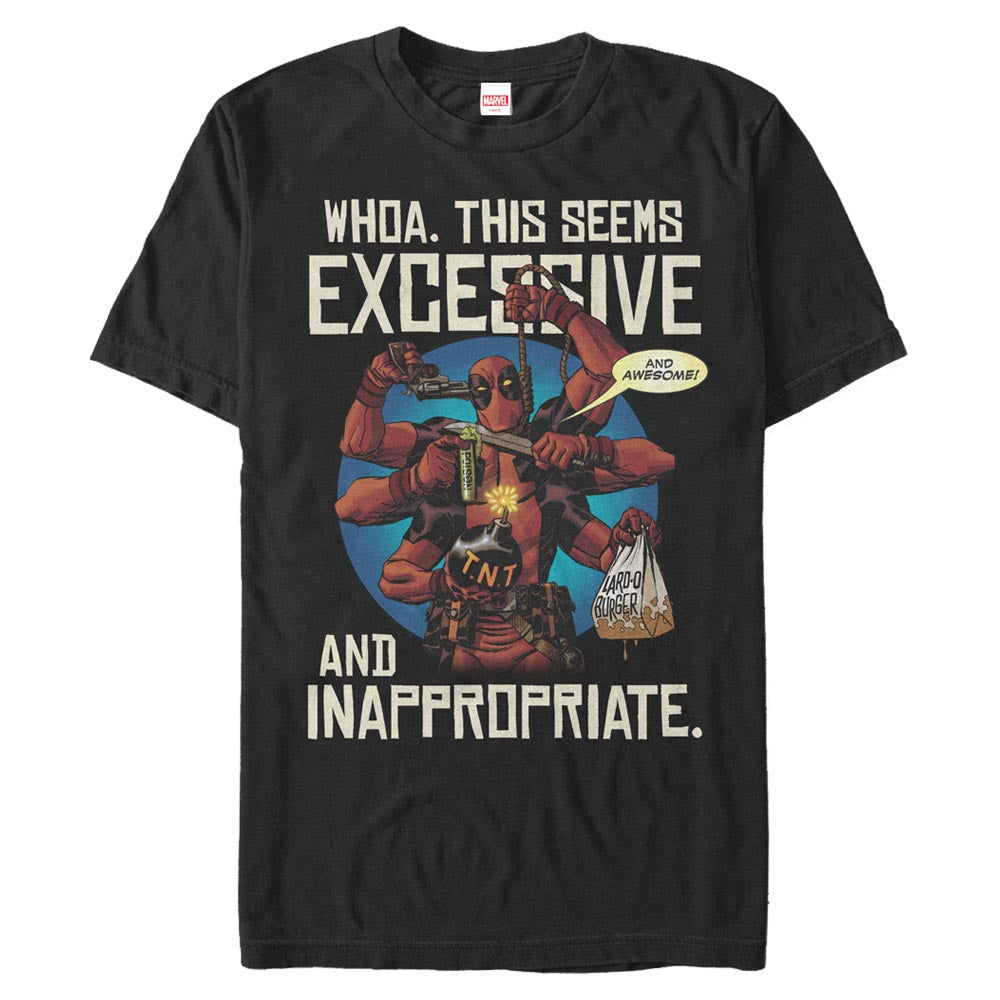Marvel Excessive and Innapropriate