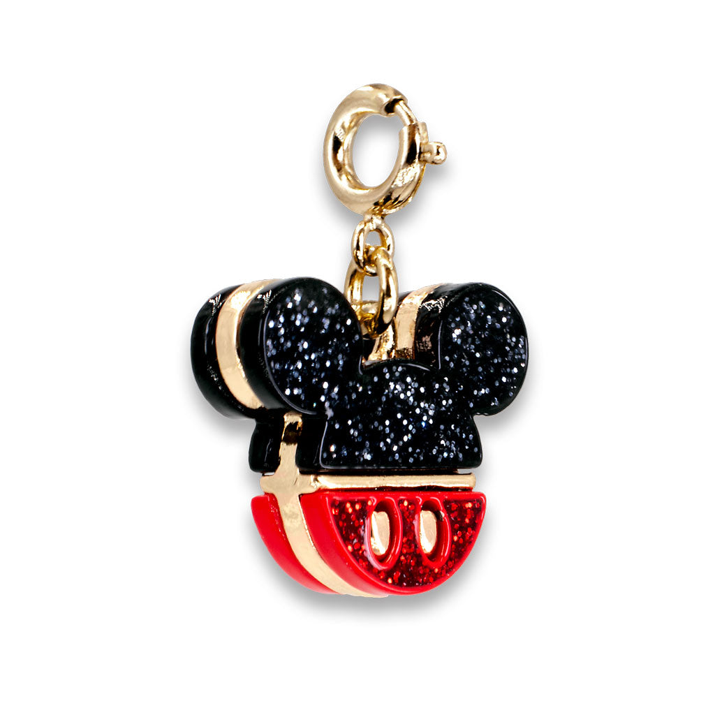 CHARM IT! - Disney Gold Glitter Mickey Mouse Icon Charm