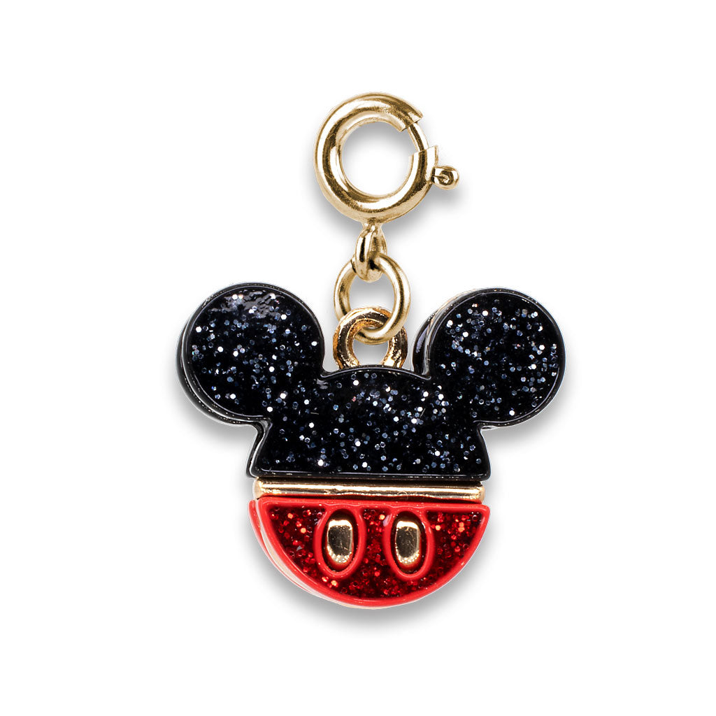 CHARM IT! - Disney Gold Glitter Mickey Mouse Icon Charm