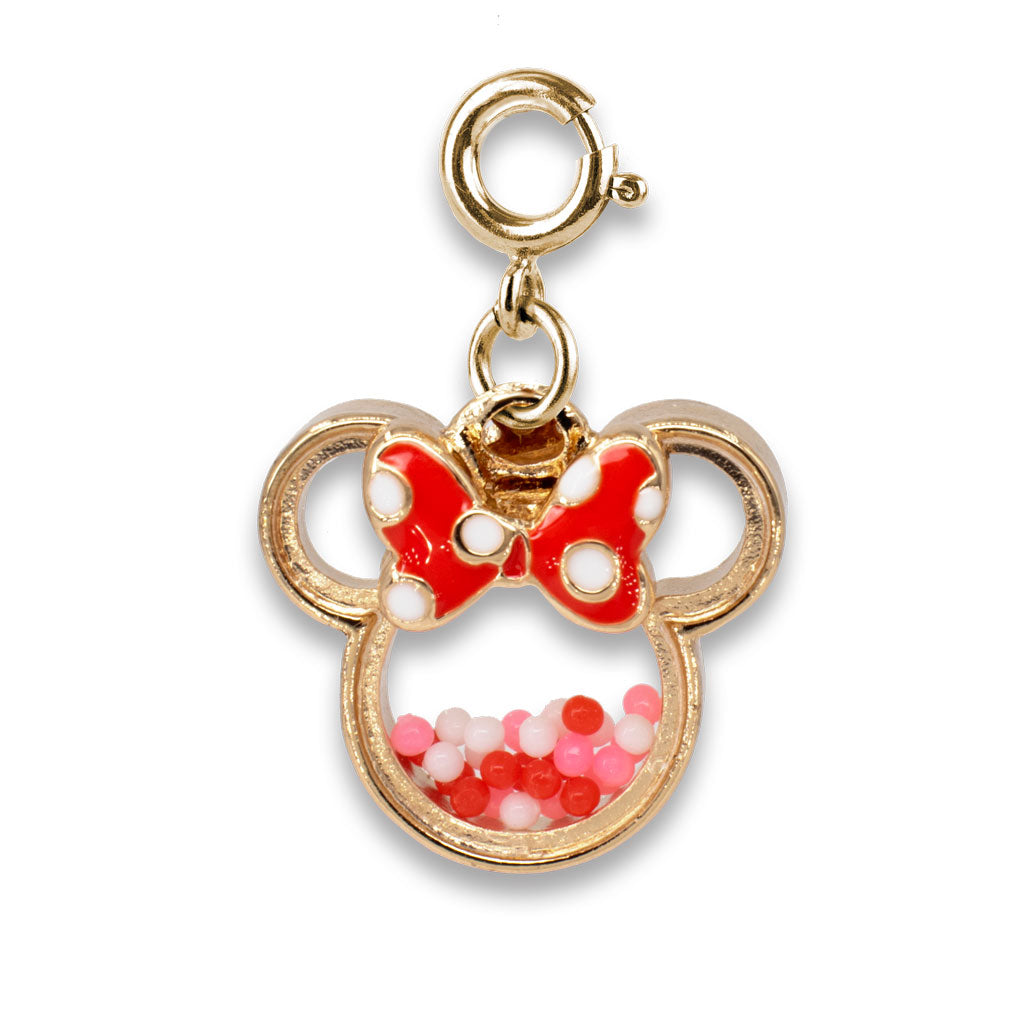CHARM IT! - Disney Gold Minnie Mouse Shaker Charm