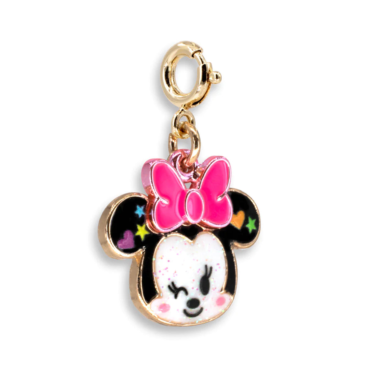 CHARM IT! - Disney Minnie Mouse Gold Glitter Charm