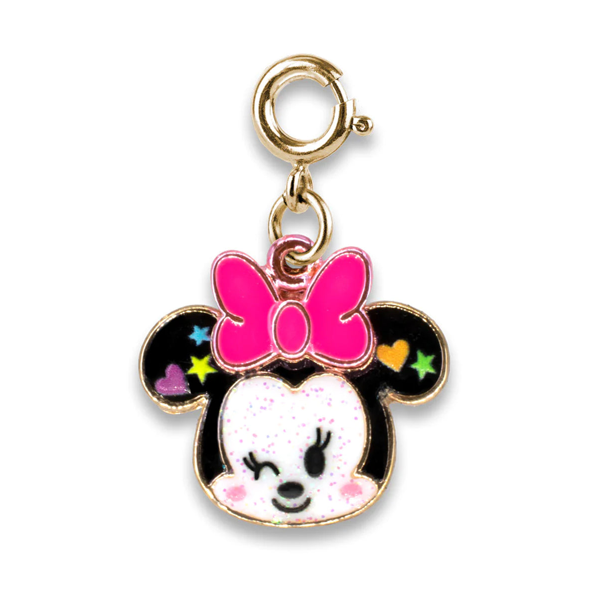 CHARM IT! - Disney Minnie Mouse Gold Glitter Charm