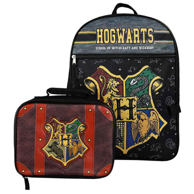 Harry Potter Hogwarts Backpack & Lunch Tote Set