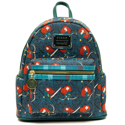 Loungefly - Disney Pixar Brave Merida AOP Mini Backpack -
