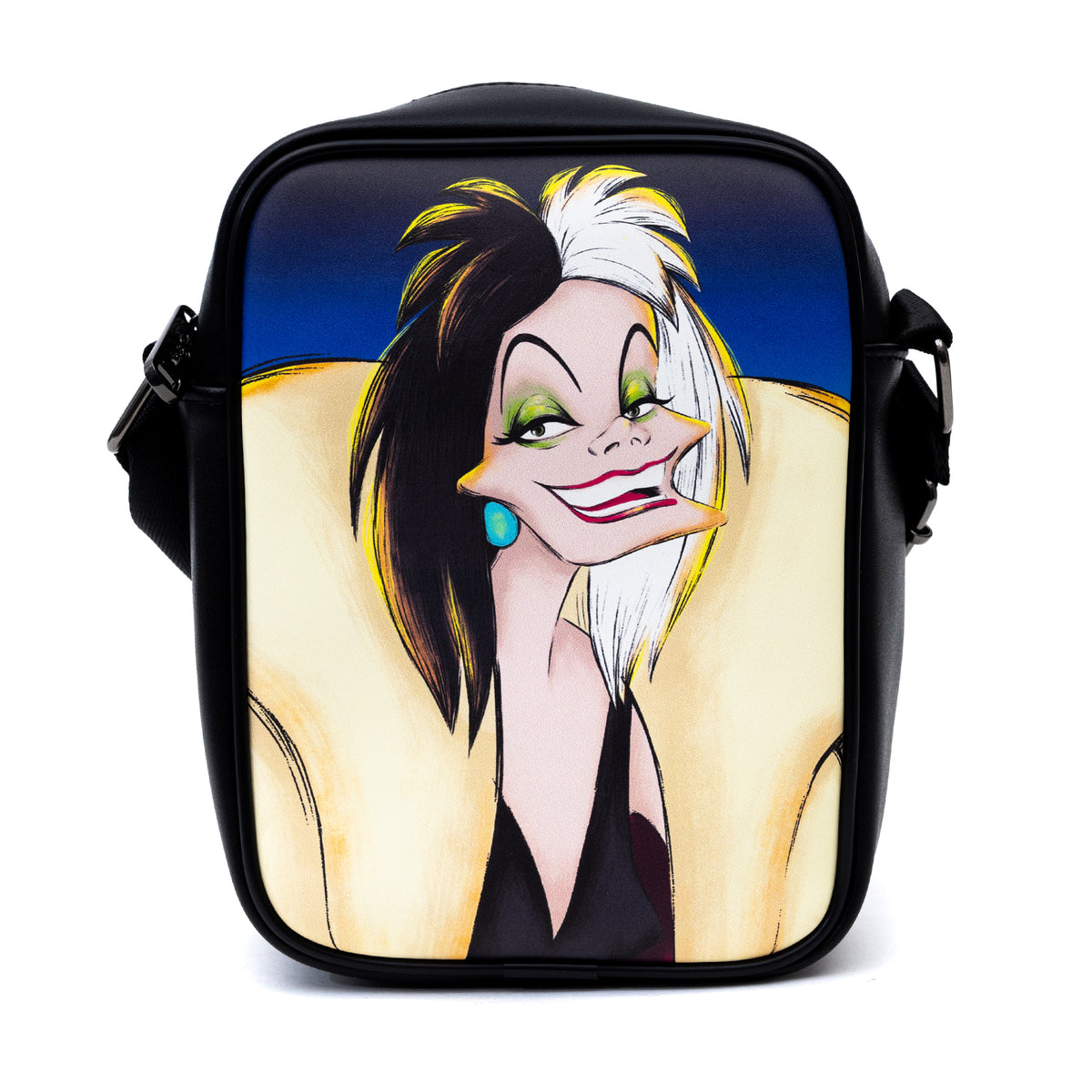 Disney Villains Cruella Crossbody Deluxe Crossbody Bag