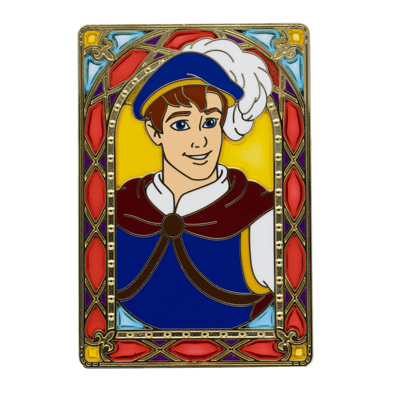 Disney Prince Stained Glass Series Prince Florian 3" Collectible Pin Limited Edition 300