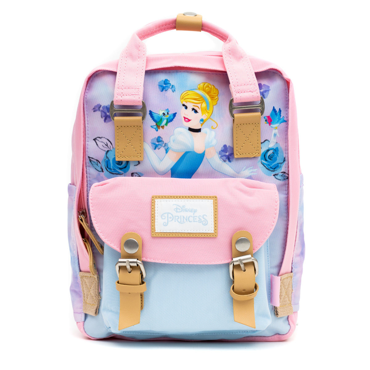 Disney Princess Cinderella Twill Multi-Compartment Mini Backpack