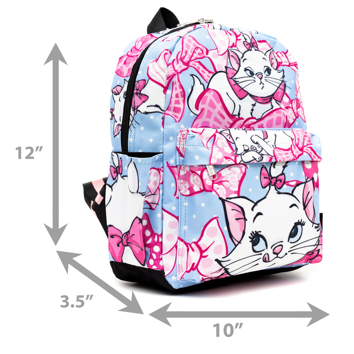 Disney The Aristocats Marie 12&quot; Mini Nylon Backpack