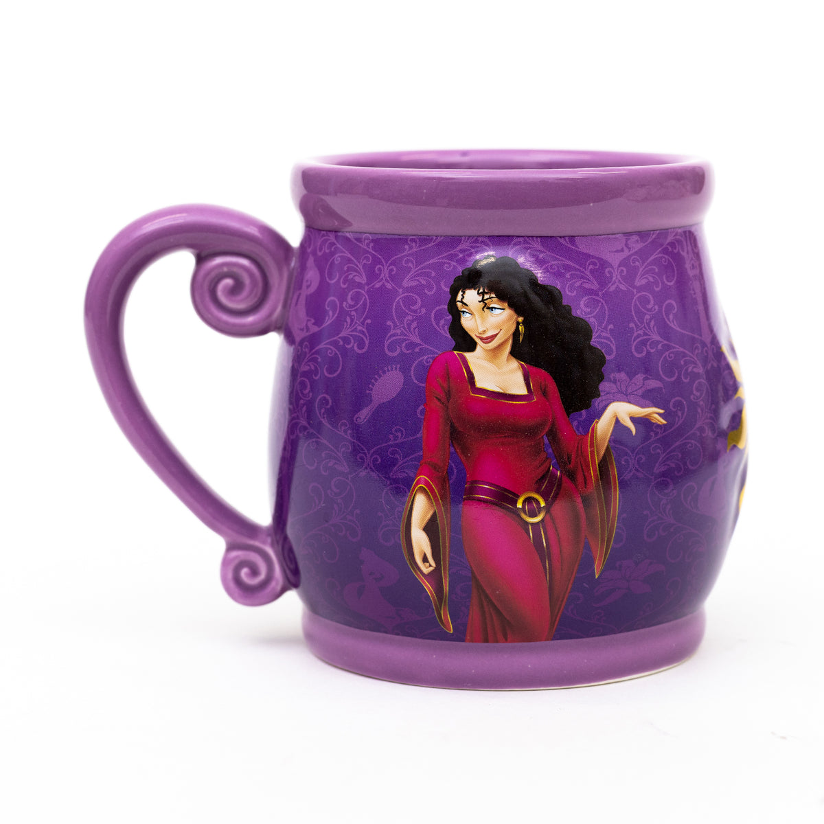 Disney Princess Stories Series 5/12 Tangled Rapunzel Ceramic Relief Mug 19oz