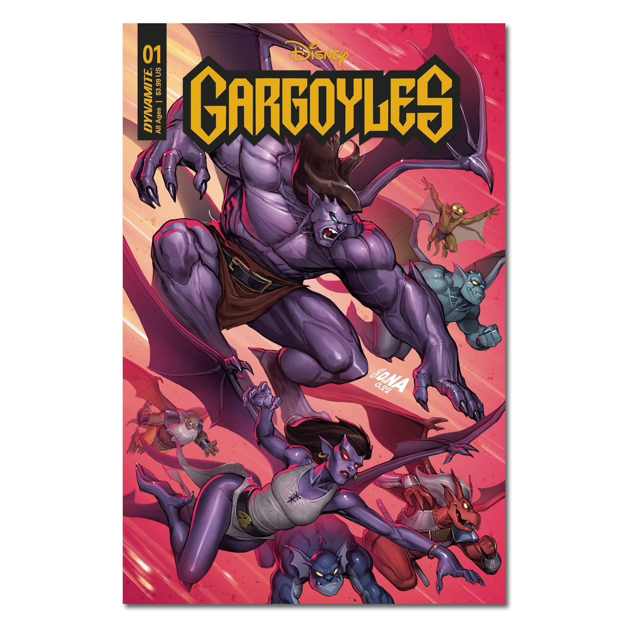 Gargoyles #1 Cover A NAKAYAMA FINALSALE