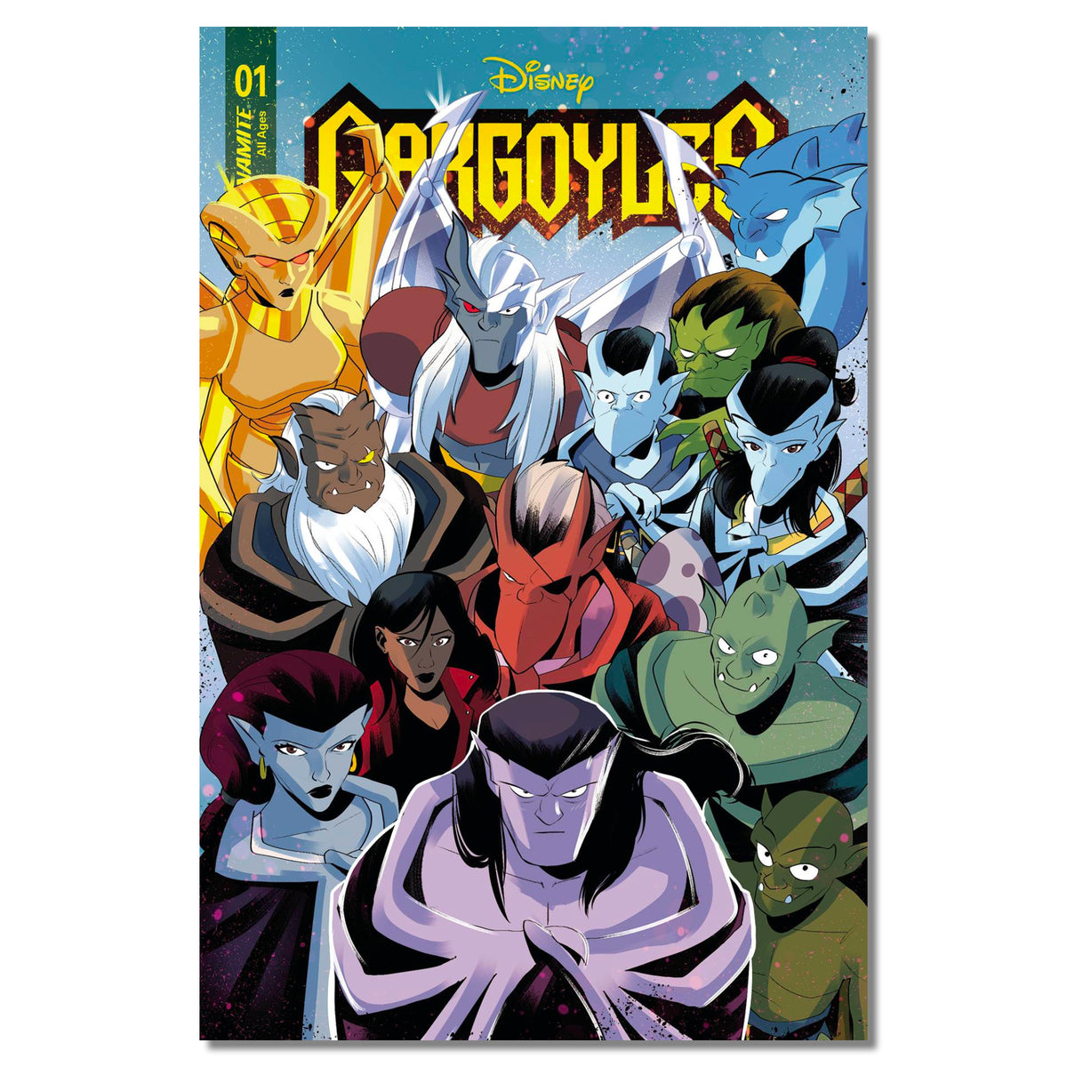 Gargoyles #1 Cover H 1/10 KAMBADAIS FINALSALE