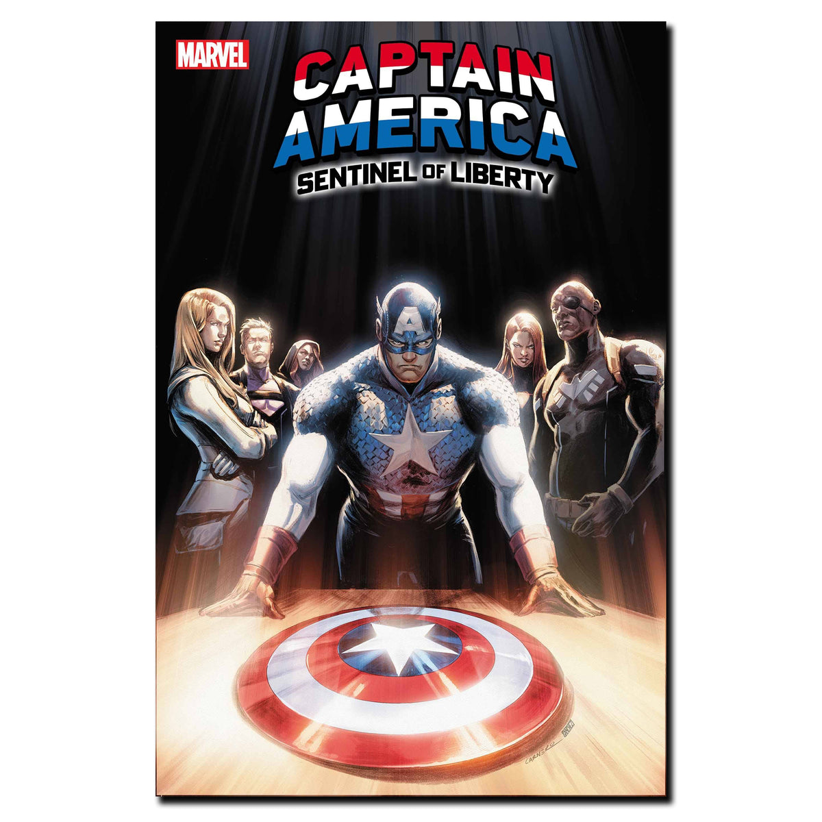 Captain America Sentinel of Liberty #7 CARNERO FINALSALE