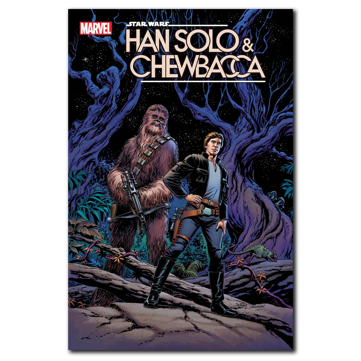 Star Wars Han Solo & Chewbacca #8 Cover Variant ORDWAY FINALSALE